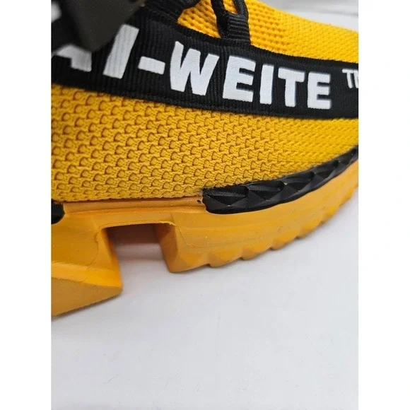 PAI-WEITE Shoes Size 39  Chinese Yellow Black Weight Securing System Unisex - Picture 6 of 8